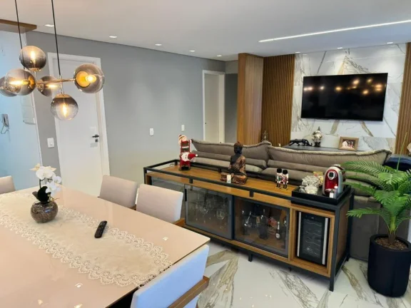 Imagem Apartamento para Venda em Santo André, Centro, 3 dormitórios, 3 suítes, 1 banheiro, 2 vagas