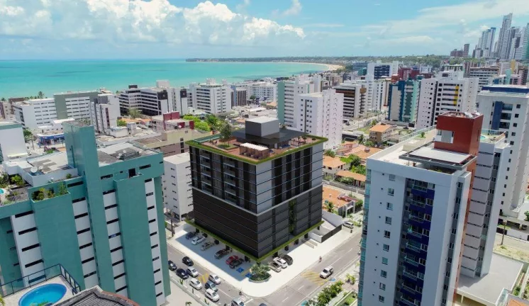 Imagem Flat à venda, 65 m² por R$ 949.000,00 - Tambaú - João Pessoa/PB