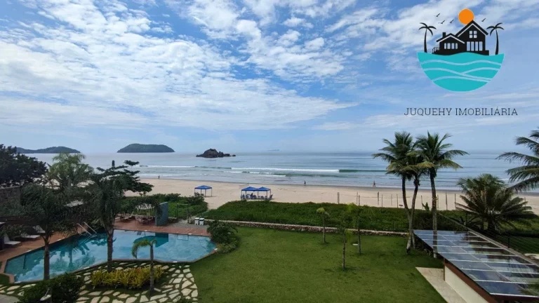 Imagem Casa a Venda Juquehy Pé na Areia, aluguel de temporada em Juquehy com 4 suítes c/ máx.. 10 pessoas, piscina, 280 m2 | Juquehy Imobiliária