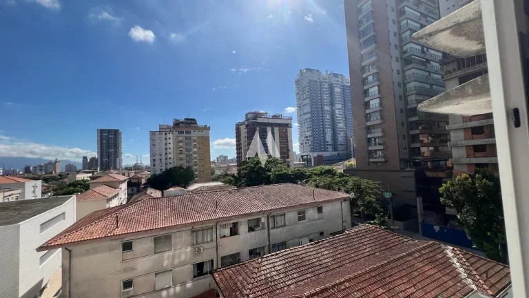 Imagem Apartamento com 3 quartos à venda, 2 quadras da praia da Aparecida, em Santos