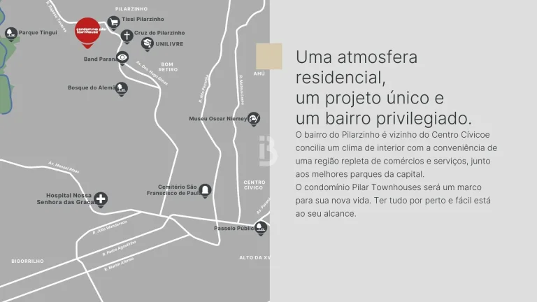 Imagem Sobrados Triplex no Pilarzinho a Venda - PILAR TOWNHOUSES