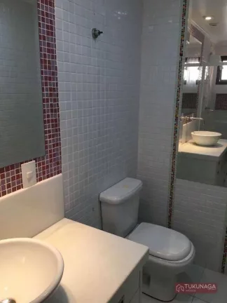 Imagem Apartamento Edificíl Acapulco Plaza com 3 dormitórios à venda, 99 m² por R$ 500.000 - Jardim Las Palmas - Guarujá/SP