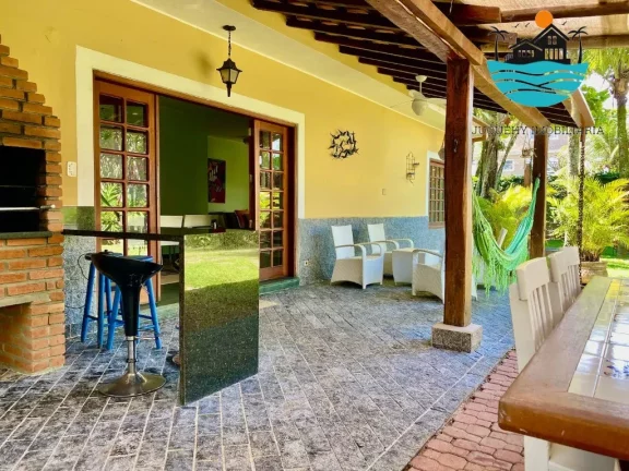 Imagem Casa bem localizada - Praia de Juquehy, 100 metros da praia, piscina, churrasqueira, 6 dormitórios, acomoda 14 pessoas | Juquehy Imobiliária