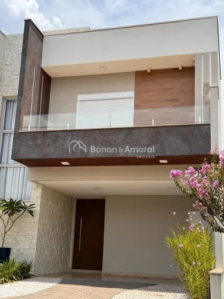 Imagem Sobrado belíssimo com 3 quartos (sendo 3 suítes, máster com closet), no Condomínio Terras da Est...