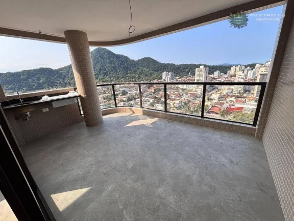 Imagem Apartamento com 3 dormitórios à venda, 132 m² por R$ 1.980.000,00 - Canto do Forte - Praia Grande/SP