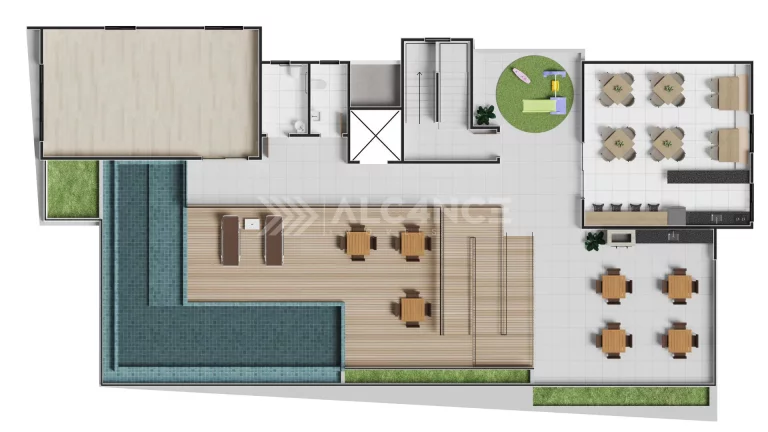 Imagem Apto - 2 Quartos - 1 Suíte - 62,03m²- Jardim Oceania, João Pessoa/PB