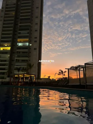 Imagem Apartamento com móveis planejados, 3 suites, 2 vagas fixas e ar condicionado.