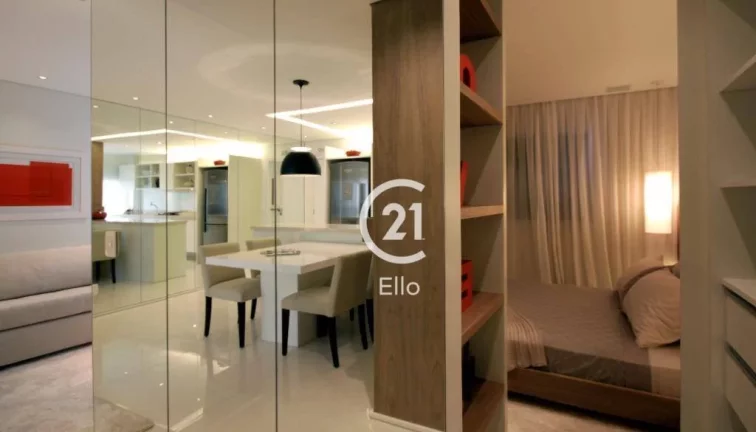 Imagem Apartamento com 1 dormitório à venda, 47 m² por R$ 704.000,00 - Campo Belo - São Paulo/SP