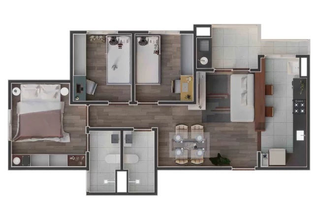 Imagem APARTAMENTO RESIDENCIAL em Suzano - SP, Vila Urupês