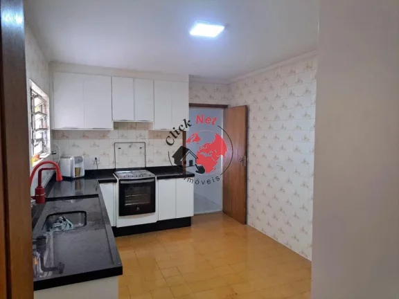 Imagem Sobrado 170m2 , 3 dorms c suite , Edicula 1dorms e wc , churrasq, 2 vagas , Bairro Jordanopolis ,São bernardo campo