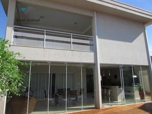 Imagem Casa de luxo em condomínio à venda em Ribeirão Preto-SP, Jardim Saint Gerard: 3 quartos, 3 suítes, 3 salas, 6 banheiros, 4 vagas, 398m²