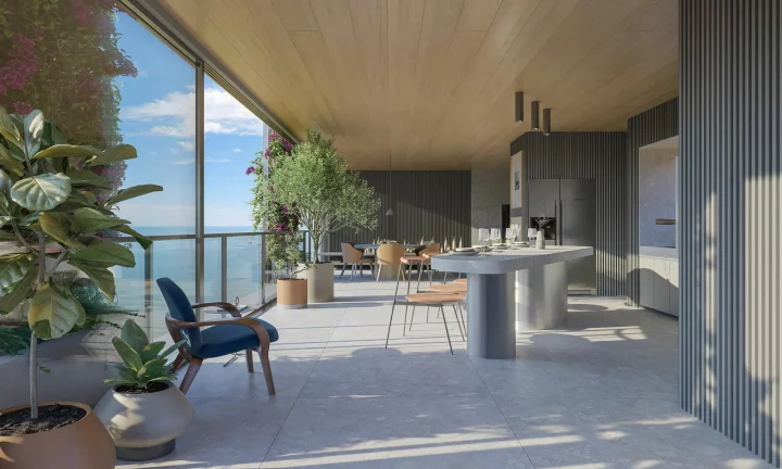 Imagem Apartamento com 4 dormitórios à venda sendo 4 suítes, 344.49 m² por - R$ 10.642.798,20 - Meia Praia - Itapema/SC