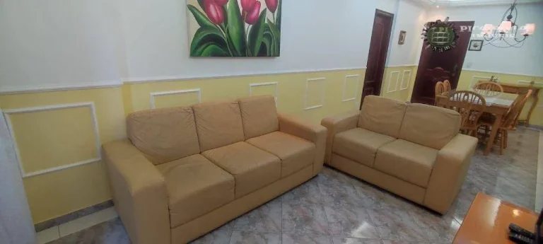 Imagem Apartamento com 2 dormitórios para alugar, 86 m² por R$ 4.000,02/mês - Vila Guilhermina - Praia Grande/SP