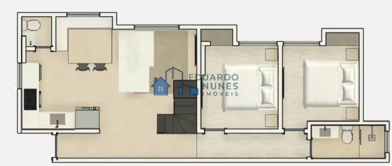 Imagem COBERTURA COM QUARTOS, REFORMADA NO SANTA EFIGÊNIA!!!!