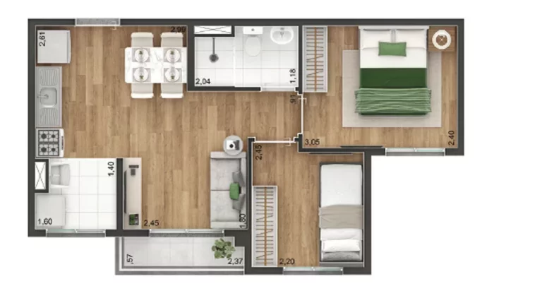Imagem APARTAMENTO RESIDENCIAL em São Paulo - SP, Jardim Aricanduva
