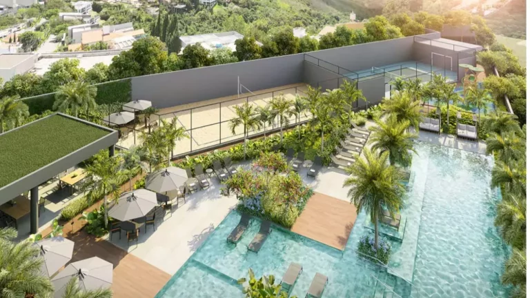 Imagem Apartamentos a venda com 1 ou 2 suítes - Madison Square no Vila Castela em Nova Lima