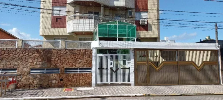 Imagem Apartamento com 2 dormitórios à venda, 69 m² por R$ 420.000,00 - Aviação - Praia Grande/SP