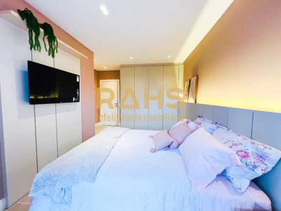 Imagem Lindo Apartamento Novo em Região Nobre Apartamento com 122m², 3 suítes, lavabo, sacada com churra...