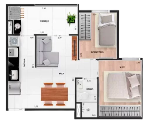 Imagem APARTAMENTO RESIDENCIAL em São Paulo - SP, Vila Ema