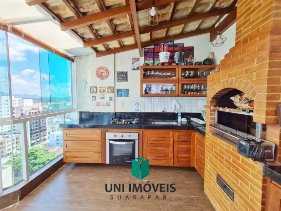 Imagem Linda cobertura linear com 3 suítes e lazer completo a venda na Praia do Morro - Guarapari
