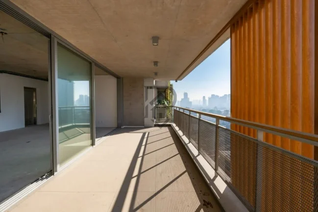 Imagem Apartamento Brooklin pronto para morar andar alto vista livre