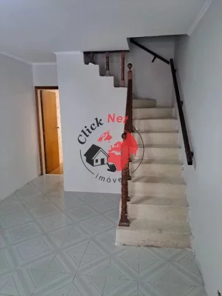Imagem Sobrado 170m2 , 3 dorms c suite , Edicula 1dorms e wc , churrasq, 2 vagas , Bairro Jordanopolis ,São bernardo campo