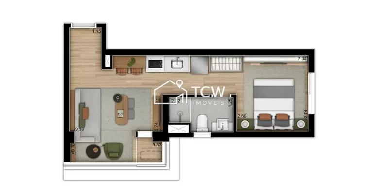 Imagem Apartamento à venda no bairro Moema - São Paulo/SP, Zona Sul