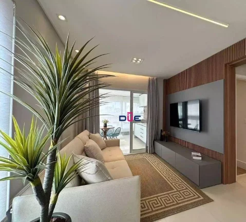 Imagem Apartamento com 2 dormitórios à venda, 84 m² por R$ 1.560.000 - Boqueirão - Santos/SP