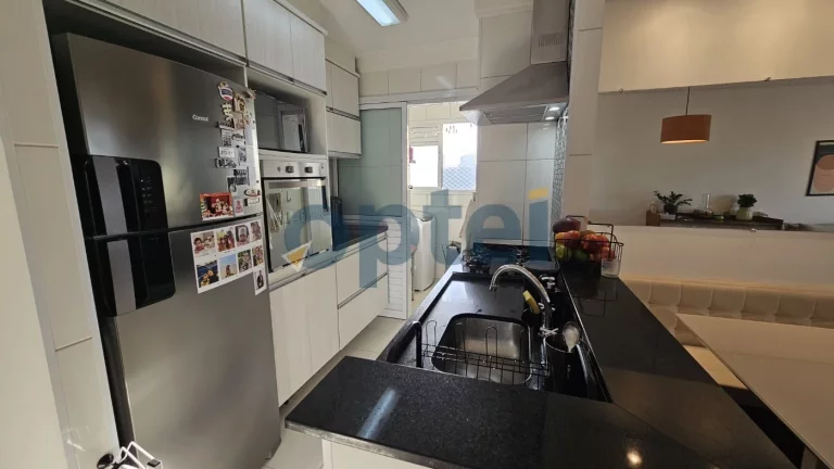 Imagem Apartamento de 2 dorms (suíte), 1 vaga com churrasqueira à carvão no condominio Exuberance Club