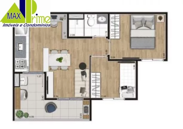 Imagem Descubra o Residencial KZ Direct Bresser em Belenzinho, SP. Apartamentos modernos com lazer completo. Invista ou more com conforto e praticidade