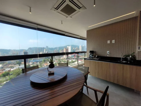 Imagem Apartamento à venda, 143 m² por R$ 2.500.000,00 - Canto do Forte - Praia Grande/SP