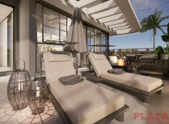 Imagem Apartamento no Residencial Imperio dos Coqueiros em Camboriú
