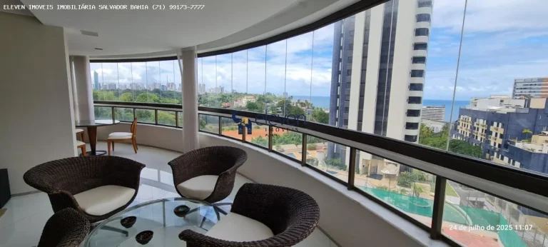 Imagem Apartamento para Venda em Salvador, Ondina, 5 dormitórios, 5 suítes, 7 banheiros, 4 vagas