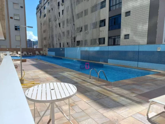 Imagem Apartamento com 2 dormitórios sendo 1 suíte, com lazer completo e 1 vaga coletiva suficiente e livre R$ 695.000 - Campo Grande - Santos/SP