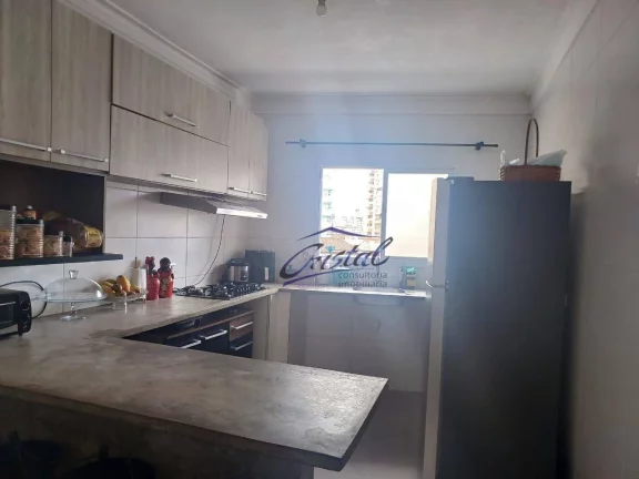 Imagem Cobertura com 3 dormitórios à venda, 120 m² por R$ 320.000,00 - Boqueirão - Praia Grande/SP