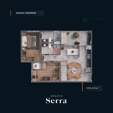 Imagem Venda de Apartamentos na planta em São Pedro - SP