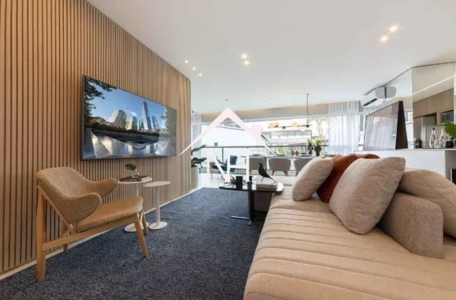 Imagem Apartamento de 102m c/ terraço gourmet, 3 dormitórios (1 suíte), 2 vagas, salão de festas e jogos, piscinas, solarium, playground, pet place, academia