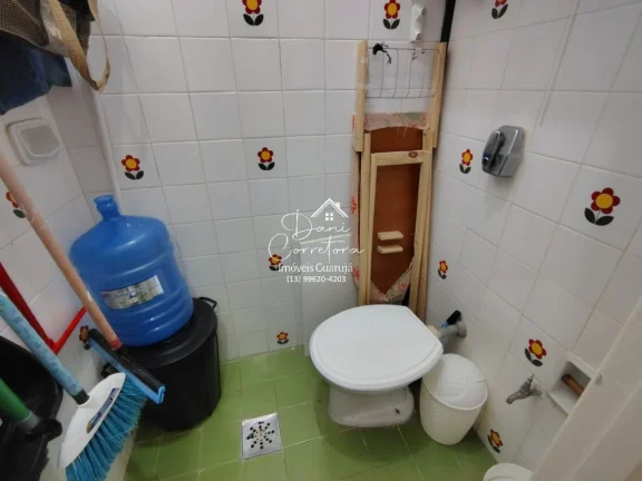 Imagem Apartamento frente mar com linda vista lateral de 2 Quartos em Pitangueiras, Guarujá-SP: 2 Salas, 2 Banheiros, 1 Vaga de Garagem, 75m².