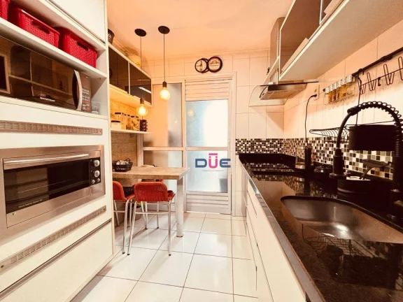 Imagem Apartamento com 3 dormitórios à venda, 106 m² por R$ 1.120.000 - Ponta da Praia - Santos/SP