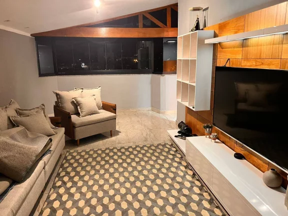 Imagem Cobertura maravilhosa 172 m2 com 3 Dormitorios e 2 vagas de Gargens
