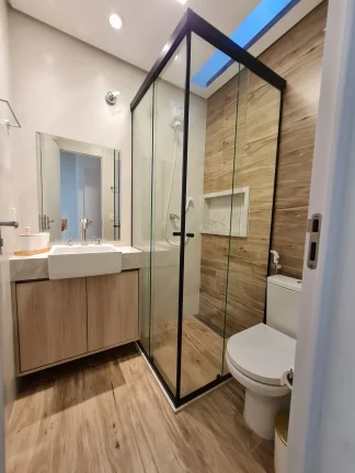 Imagem Casa Duplex Chácara Santo Antônio - 120M², 2 Dorms, 2 Suítes, 1 Vaga, Terraço com Churrasqueira, Escritório, Split.