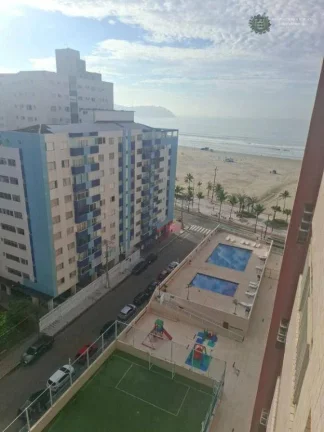 Imagem Apartamento com 1 dormitório à venda, 50 m² por R$ 370.000 - Vila Guilhermina - Praia Grande/SP