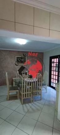 Imagem Sobrado Estuda permuta de menor valor -Sto André , com 3 dormitórios, edícula e 4 vagas, Vila Tibiriçá, Santo André