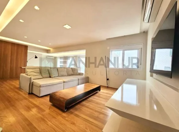 Imagem Apartamento Mobiliado na Vila Nova Conceição com 3 Suítes e 3 Vagas de Garagem - São Paulo-SP