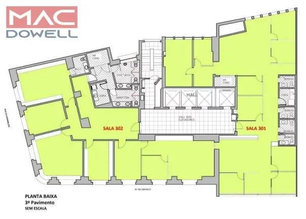 Imagem Salas comerciais de 472 m² - LOCAÇÃO - Av. Rio Branco - Centro/RJ