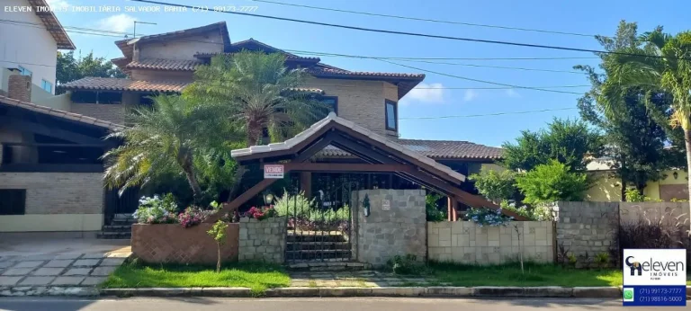 Imagem O REFÚGIO DE LUXO QUE SUA FAMÍLIA MERECE: CONDOMÍNIO ÁGUAS DO JAGUARIBE, PIATÃ CASA 5 SUITES COM INFRA