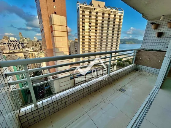 Imagem Oportunidade Vista mar no canal 3 - Santos, Próximo da Praia e andar alto !