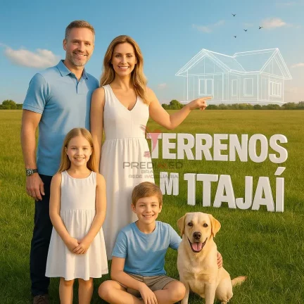 Seu Terreno em Itajaí: 250m² com 240 Meses para Pagar (Direto com a Loteadora)!