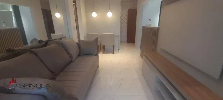 Imagem Apartamento com 2 dormitórios à venda, 67 m² por R$ 446.128,71 - Vila Caiçara - Praia Grande/SP
