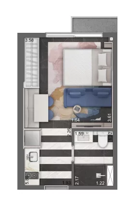 Imagem Apartamento à venda no bairro Menino Deus - Porto Alegre/RS